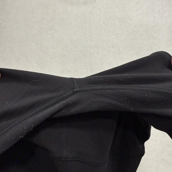 Lululemon Pants Womens 6 Black High Rise Yoga Leggings Athletic Gym Running - Picture 8 of 9
